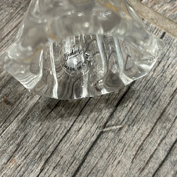 Vintage Gorham set of three crystal angel ornaments with gold tassels - Picture 7 of 12